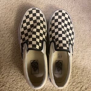 checkered vans